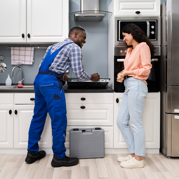 can you provide an estimate for cooktop repair before beginning any work in Kasbeer Illinois